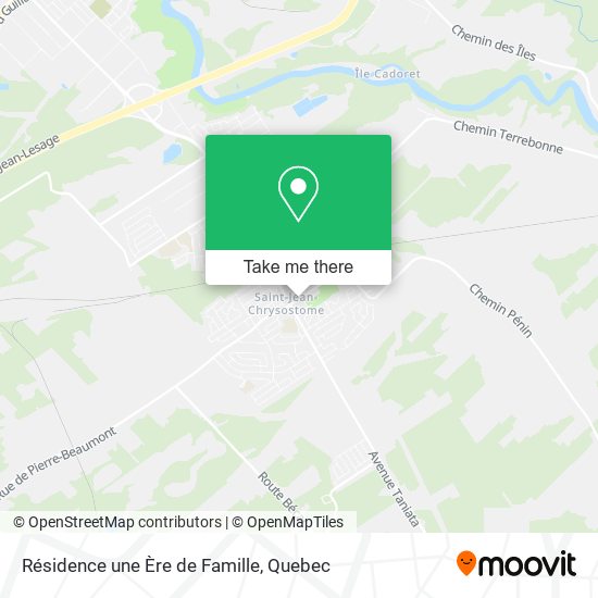 Résidence une Ère de Famille map