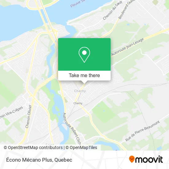 Écono Mécano Plus map