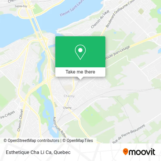 Esthetique Cha Li Ca map
