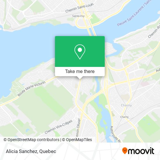 Alicia Sanchez map