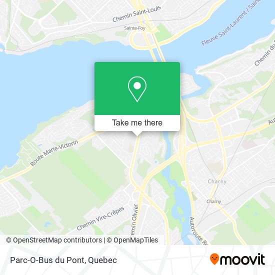 Parc-O-Bus du Pont map