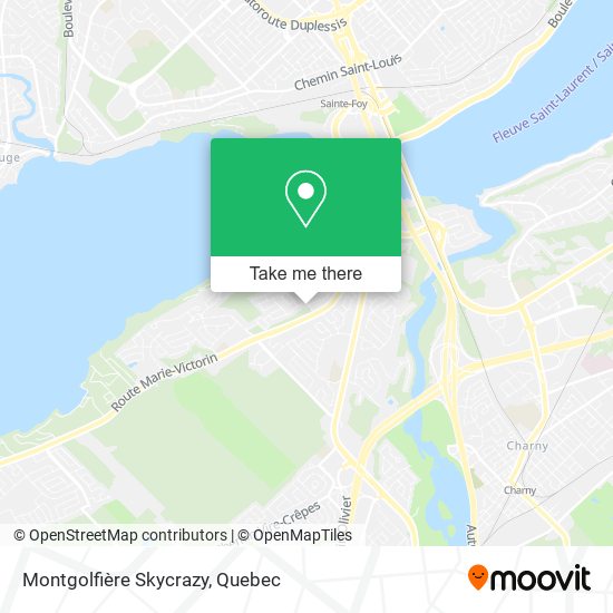 Montgolfière Skycrazy map