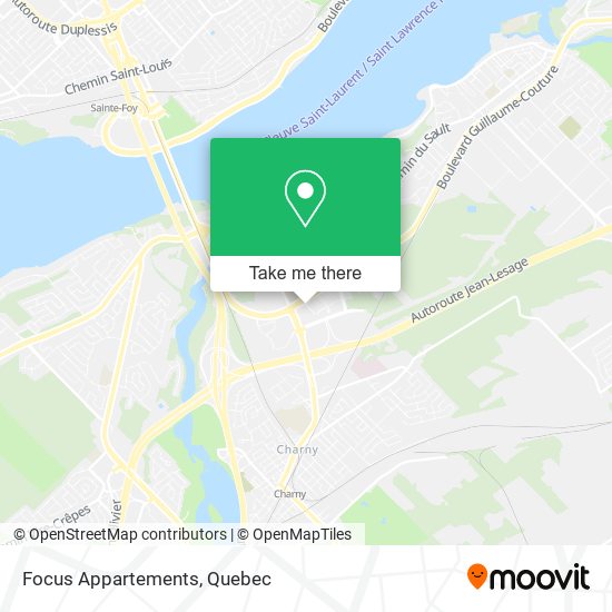 Focus Appartements map