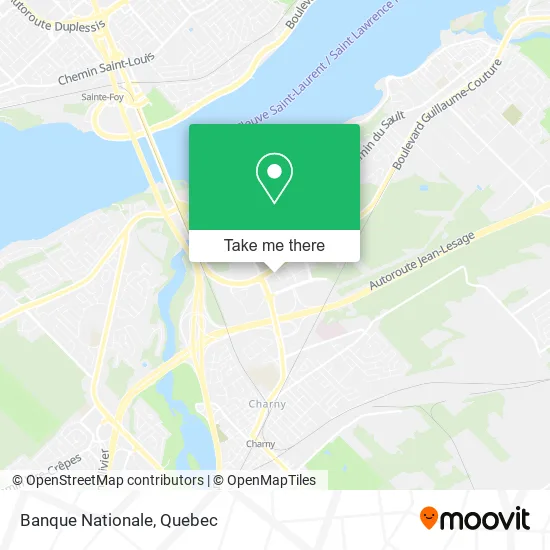 Banque Nationale map