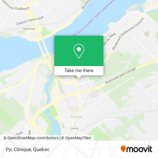 Pjc Clinique map