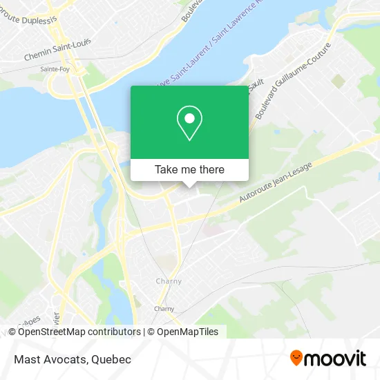 Mast Avocats map