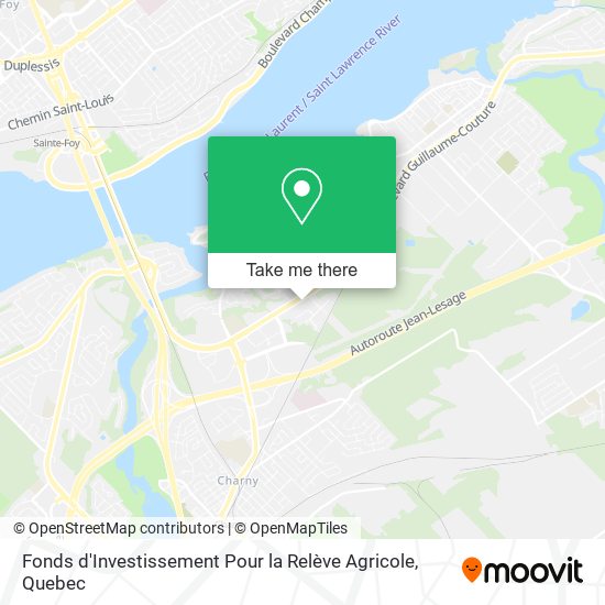 Fonds d'Investissement Pour la Relève Agricole map