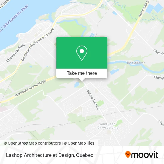 Lashop Architecture et Design map