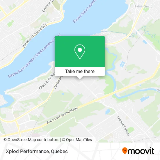 Xplod Performance map