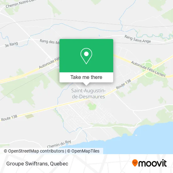 Groupe Swiftrans map