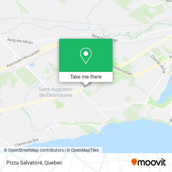 Pizza Salvatoré map