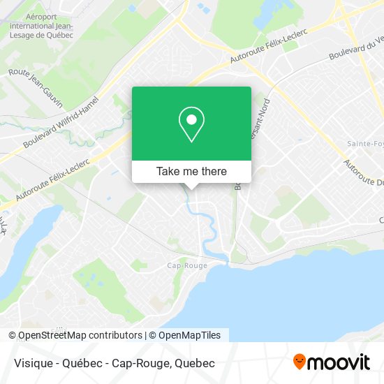 Visique - Québec - Cap-Rouge map