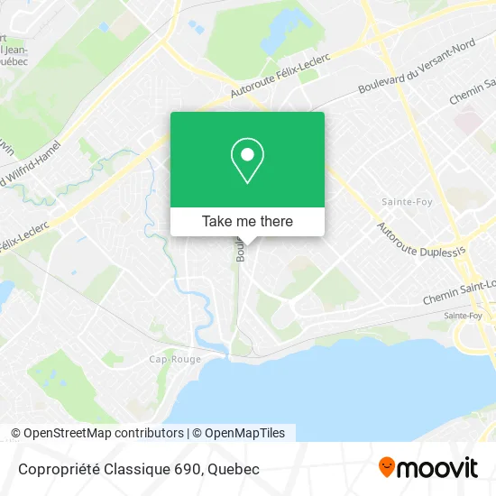 Copropriété Classique 690 map