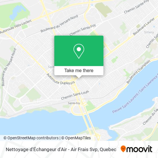 Nettoyage d'Échangeur d'Air - Air Frais Svp map