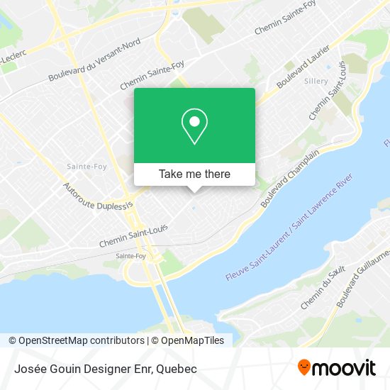 Josée Gouin Designer Enr map