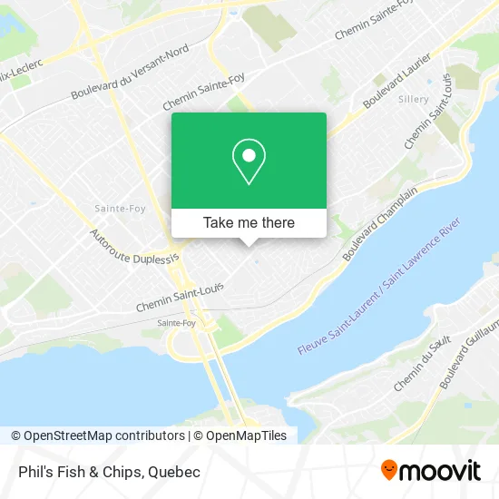 Phil's Fish & Chips map