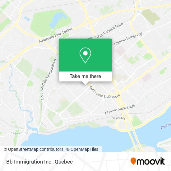 Bb Immigration Inc. map