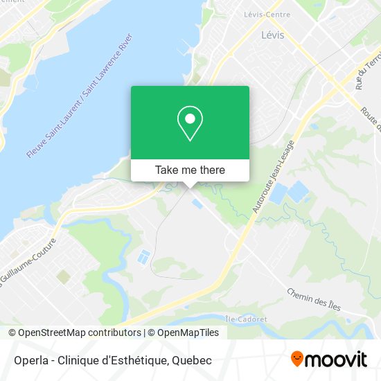 Operla - Clinique d'Esthétique map