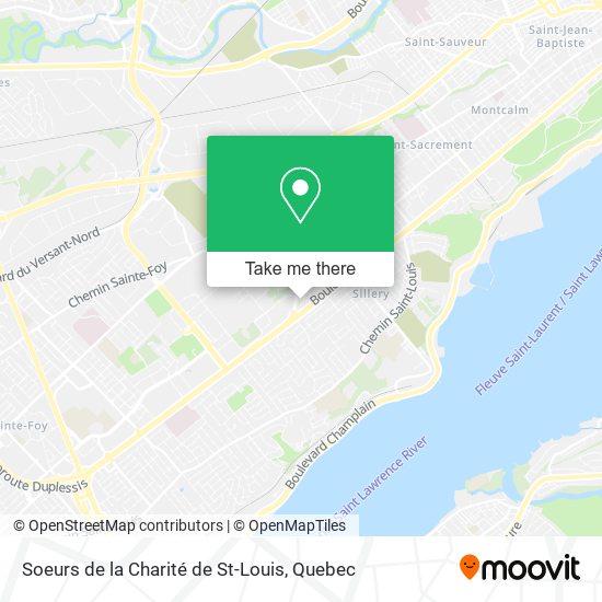 Soeurs de la Charité de St-Louis map
