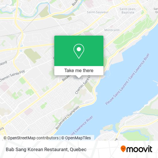 Bab Sang Korean Restaurant map