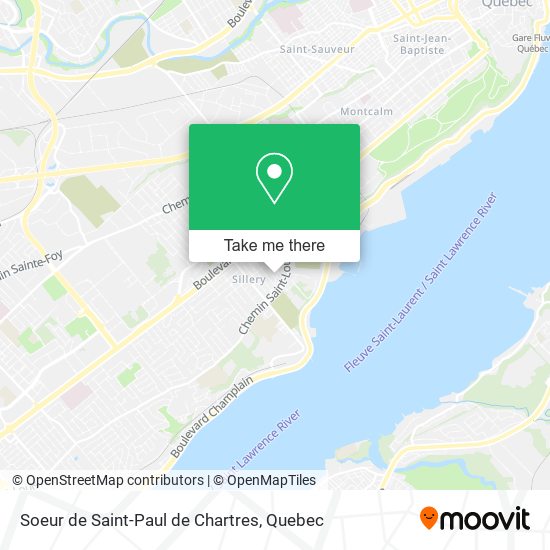 Soeur de Saint-Paul de Chartres map