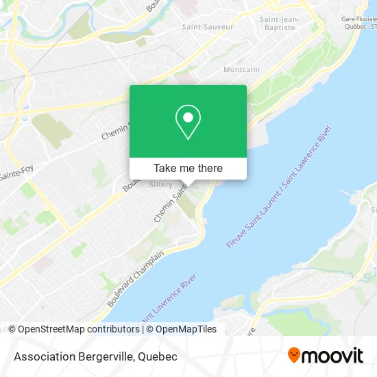 Association Bergerville map