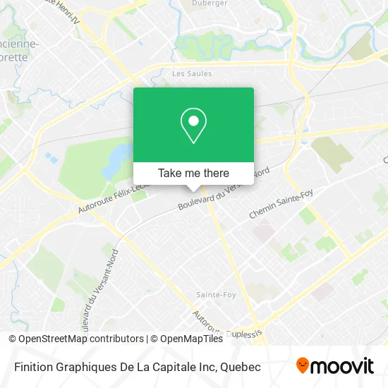 Finition Graphiques De La Capitale Inc map