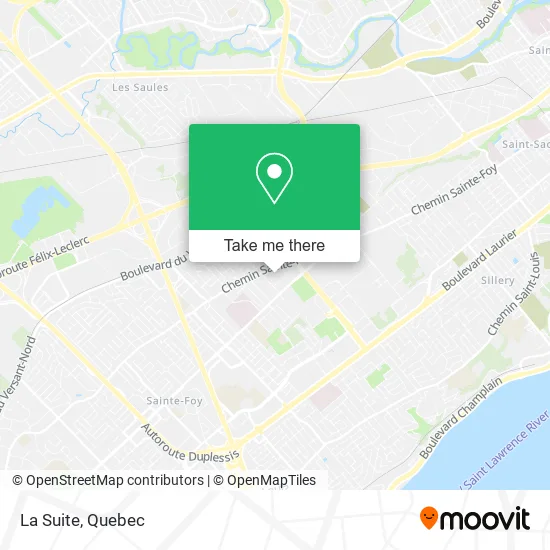 La Suite map