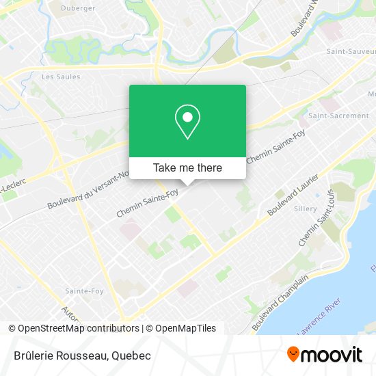 Brûlerie Rousseau map