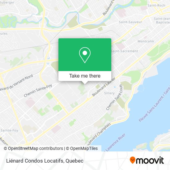 Liénard Condos Locatifs map