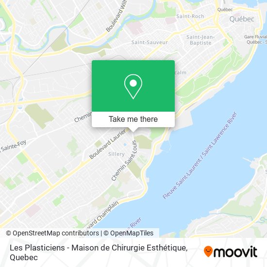 Les Plasticiens - Maison de Chirurgie Esthétique map
