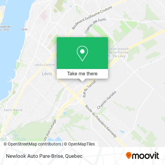 Newlook Auto Pare-Brise map