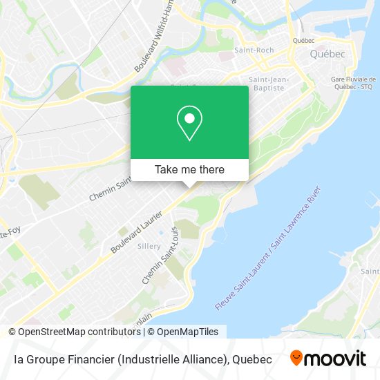 Ia Groupe Financier (Industrielle Alliance) map