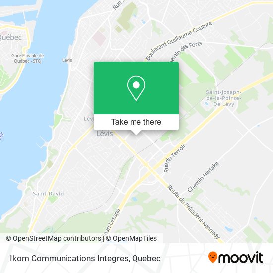 Ikom Communications Integres map