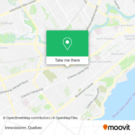 Innovision+ map