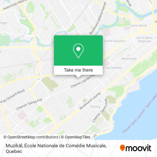 Muzikâl, École Nationale de Comédie Musicale map