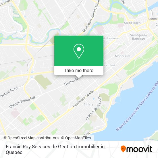 Francis Roy Services de Gestion Immobilier in map