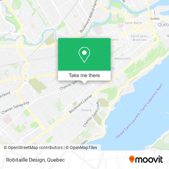 Robitaille Design map