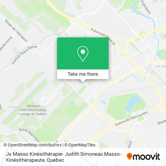 Js Masso Kinésithérapie- Judith Simoneau Masso-Kinésithérapeute map