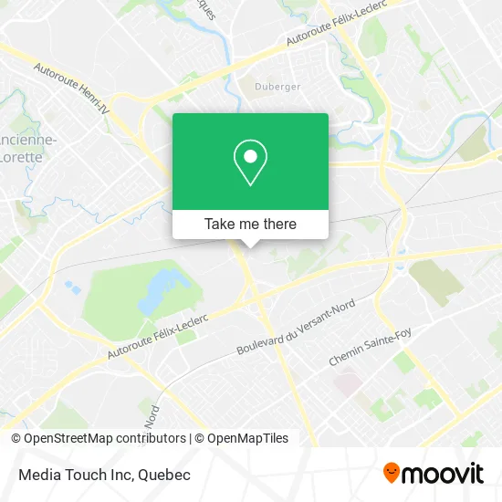 Media Touch Inc map