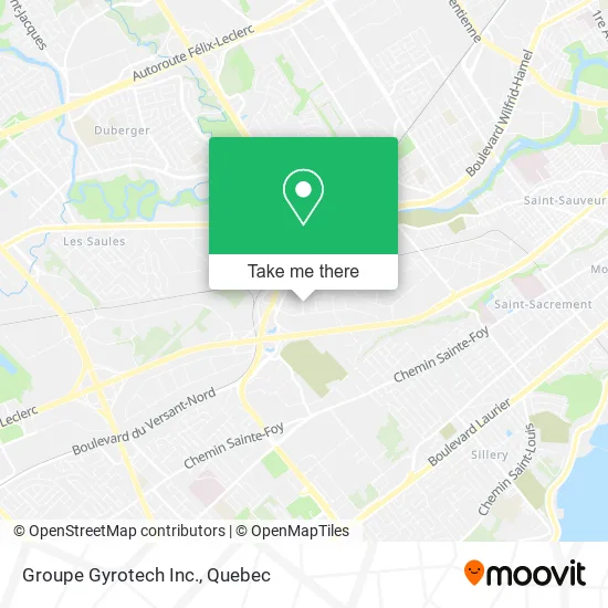 Groupe Gyrotech Inc. map