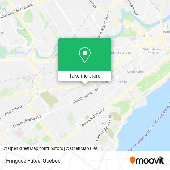 Fringuée Futée map