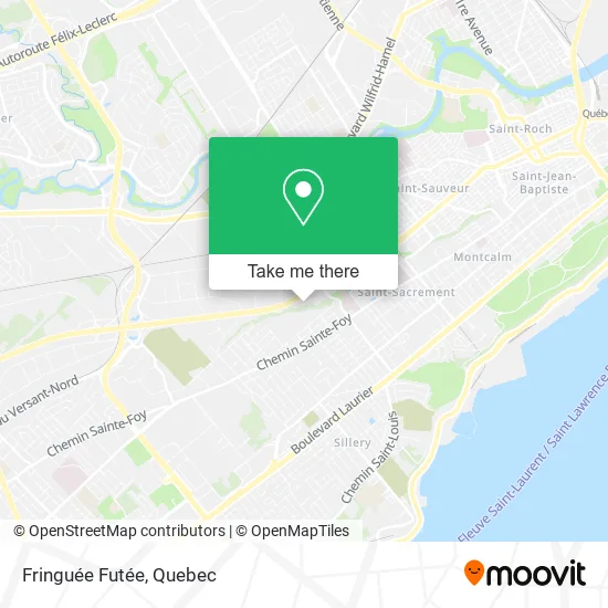 Fringuée Futée map