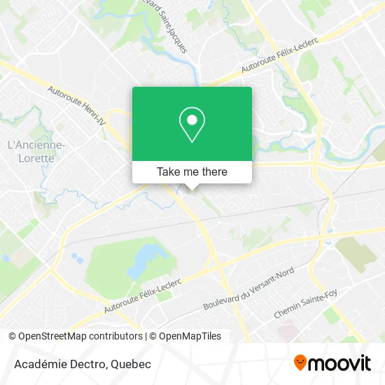 Académie Dectro map