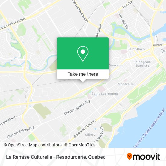 La Remise Culturelle - Ressourcerie map