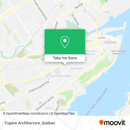 Fugère Architecture map