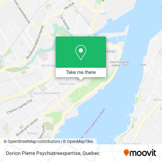 Dorion Pierre Psychiatreexpertise map