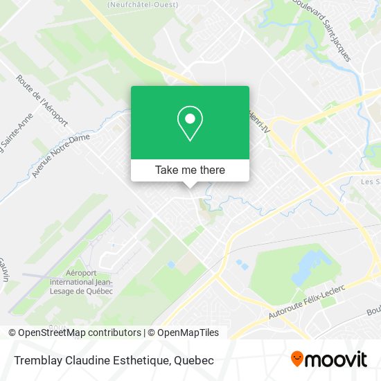 Tremblay Claudine Esthetique map