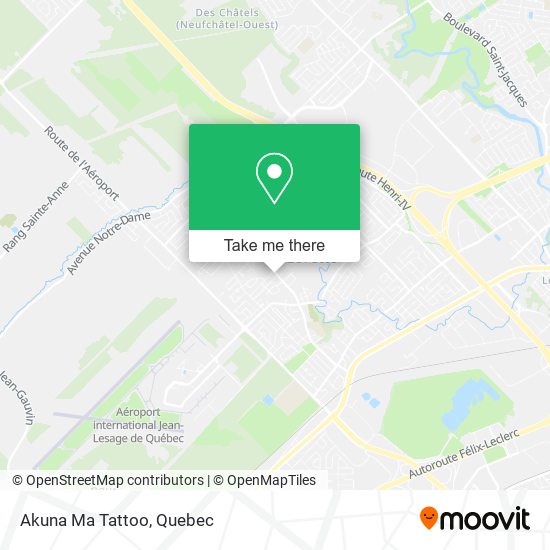 Akuna Ma Tattoo map