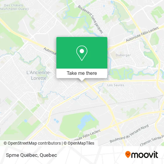 Spme Québec map